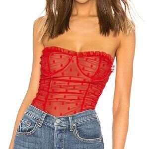 Date Night Romantic Bodysuit Hearts Outfit MAJORELLE